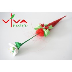 Gerberka Niebiesko-Biała